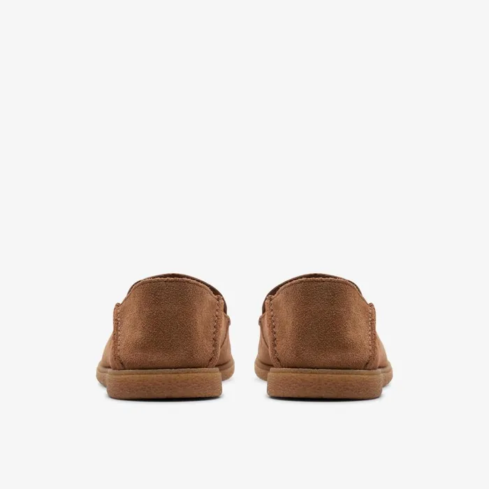 Clarks Loafers Clark Bay Step Loafer Cola Suede 8211 Men