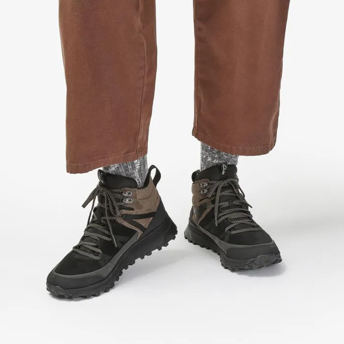 Clarks Trainers Atl Trek Rise GoreTex Black Suede 8211 Men