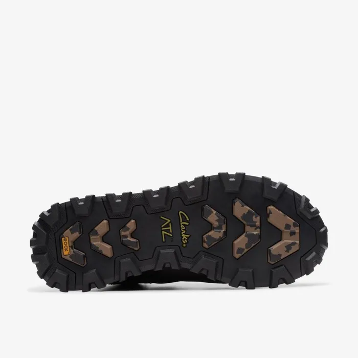 Clarks Trainers Atl Trek Rise GoreTex Black Suede 8211 Men
