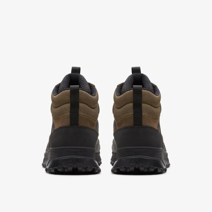 Clarks Trainers Atl Trek Rise GoreTex Black Suede 8211 Men
