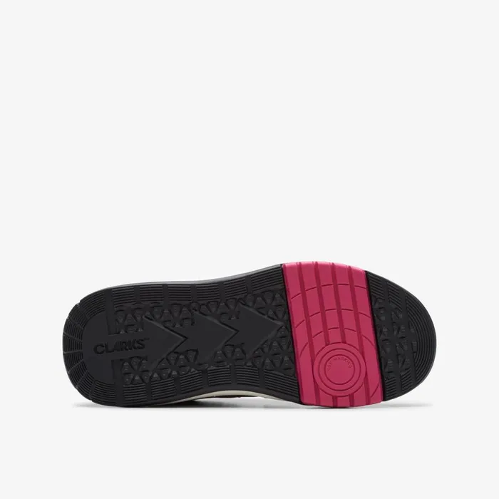 Clarks Trainers Cica Star Run Pink Combination Synthetic 8211 Kids