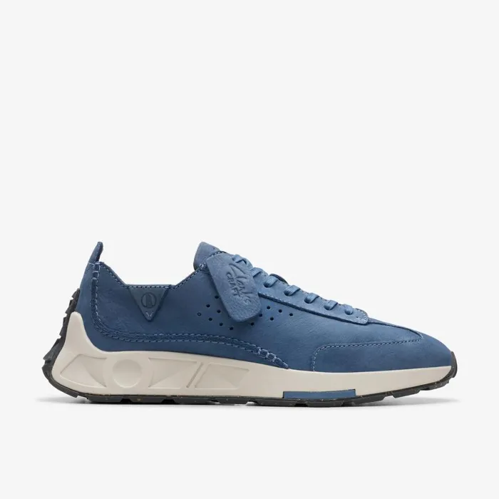 Clarks Trainers Craft Speed Blue Nubuck 8211 Men