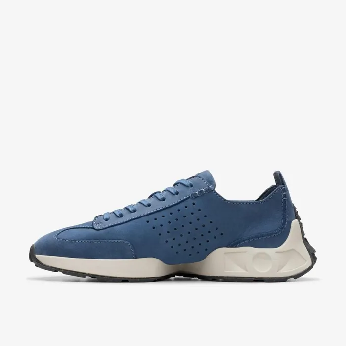 Clarks Trainers Craft Speed Blue Nubuck 8211 Men