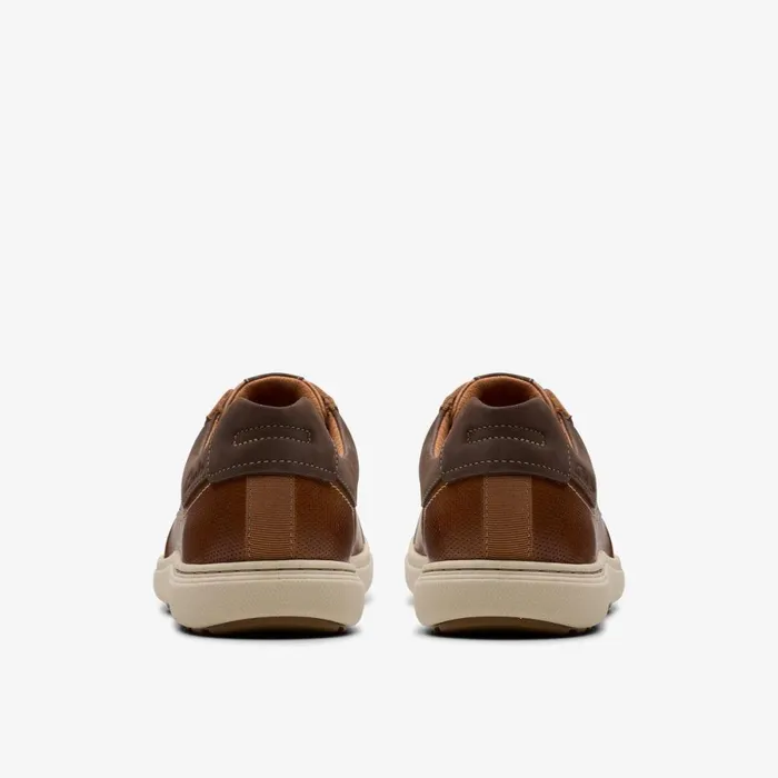 Clarks Trainers Mapstone Lace Tan Leather 8211 Men