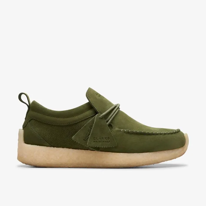 Clarks Trainers Maycliffe Khaki 8211 Men