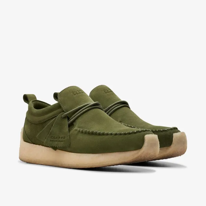 Clarks Trainers Maycliffe Khaki 8211 Men