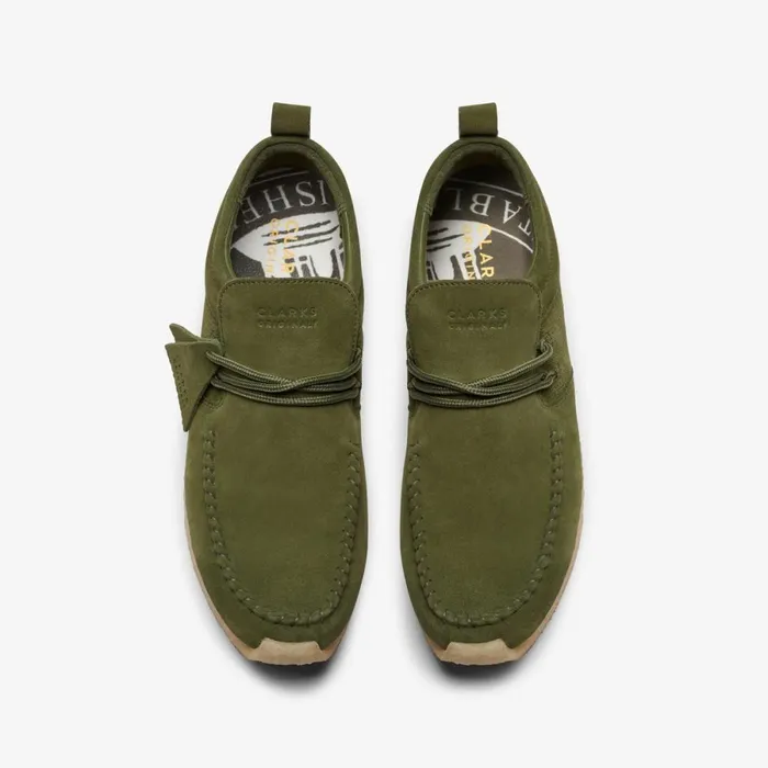 Clarks Trainers Maycliffe Khaki 8211 Men