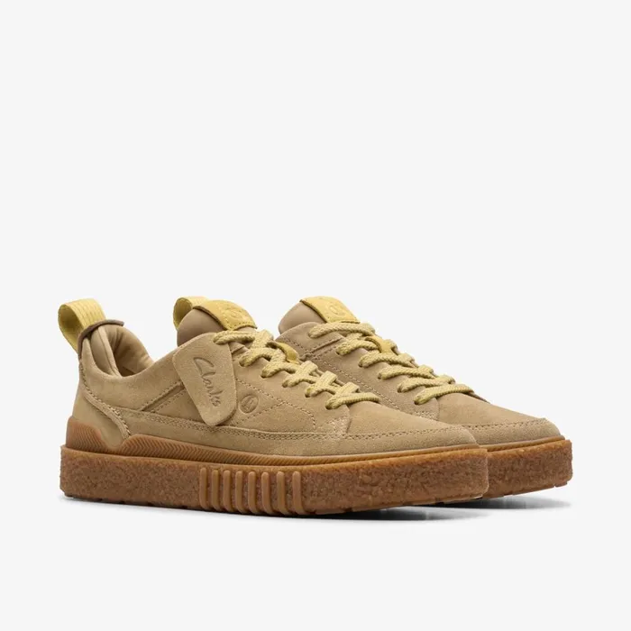 Clarks Trainers Somerset Lace Oakwood Suede 8211 Men
