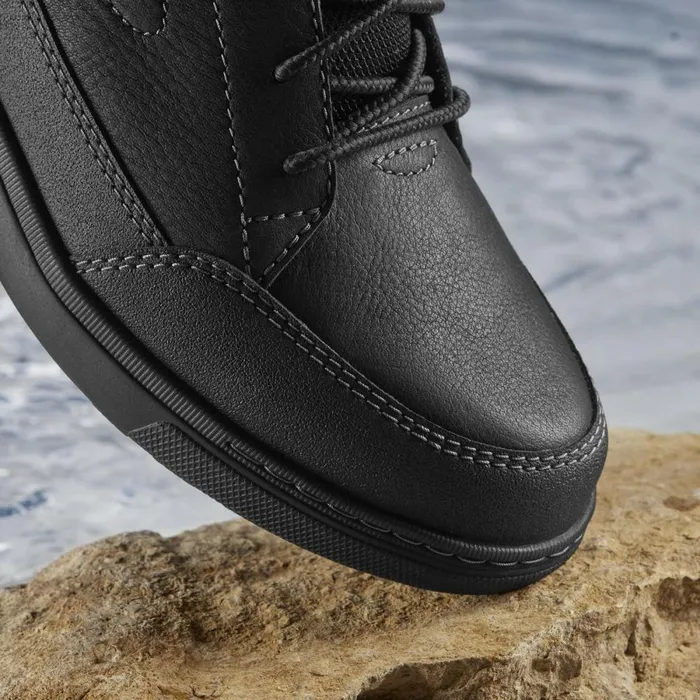 Clarks Waterproof Boots Mapstone Hi GoreTex Black Warmlined Leather 8211 Men