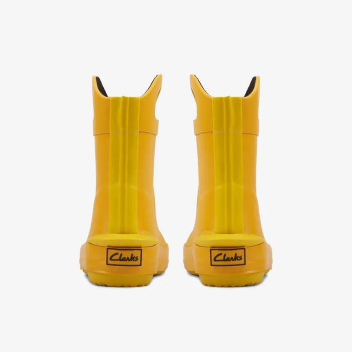 Clarks Wellies Tarri Dash Toddler Yellow 8211 Kids