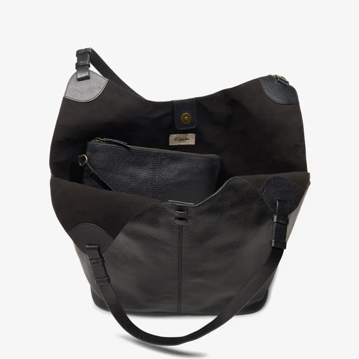 Clarks Women039s Bags Casual Tote Black Leather 8211 Women