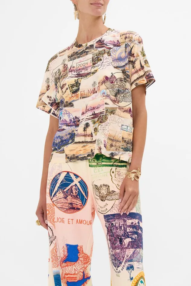 CLASSIC TEE MILLAS GOT MAIL Millas Got Mail Womens Camilla Tees