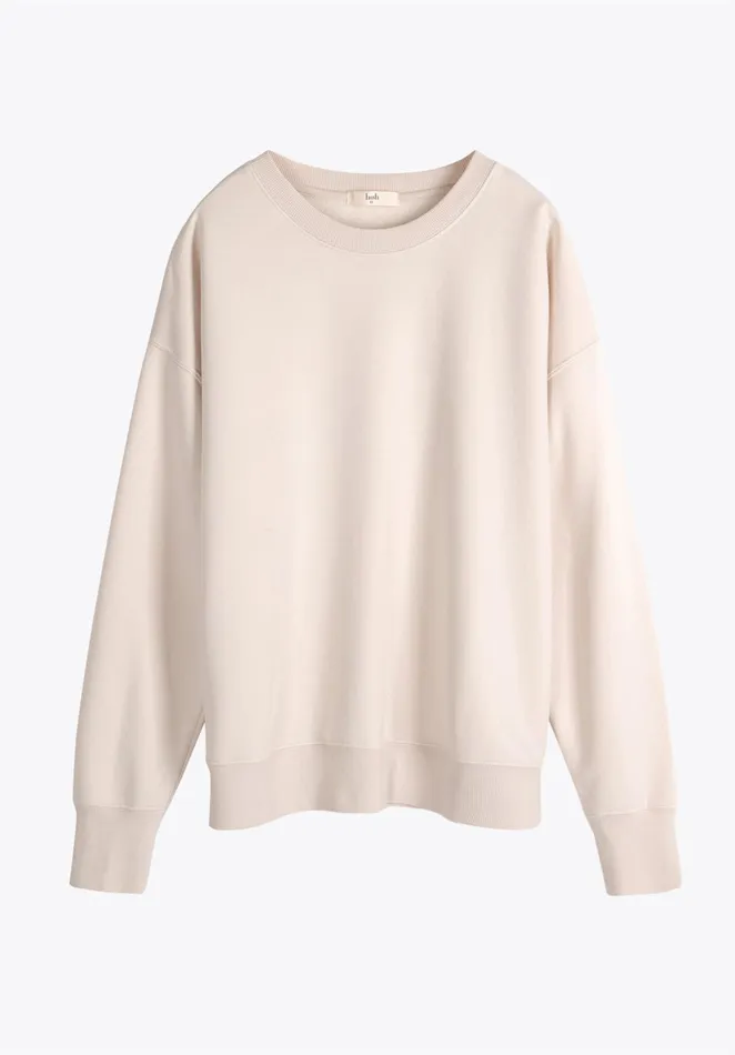 CoOrds Women Hush Lindsey Relaxed Sweatshirt Ecru