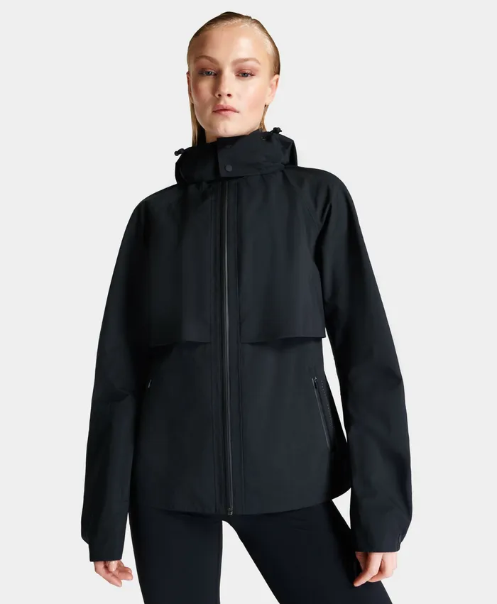 Coats and Jackets Pro Light Performance Running Waterproof Jacket Black 8211 Sweaty Betty Women