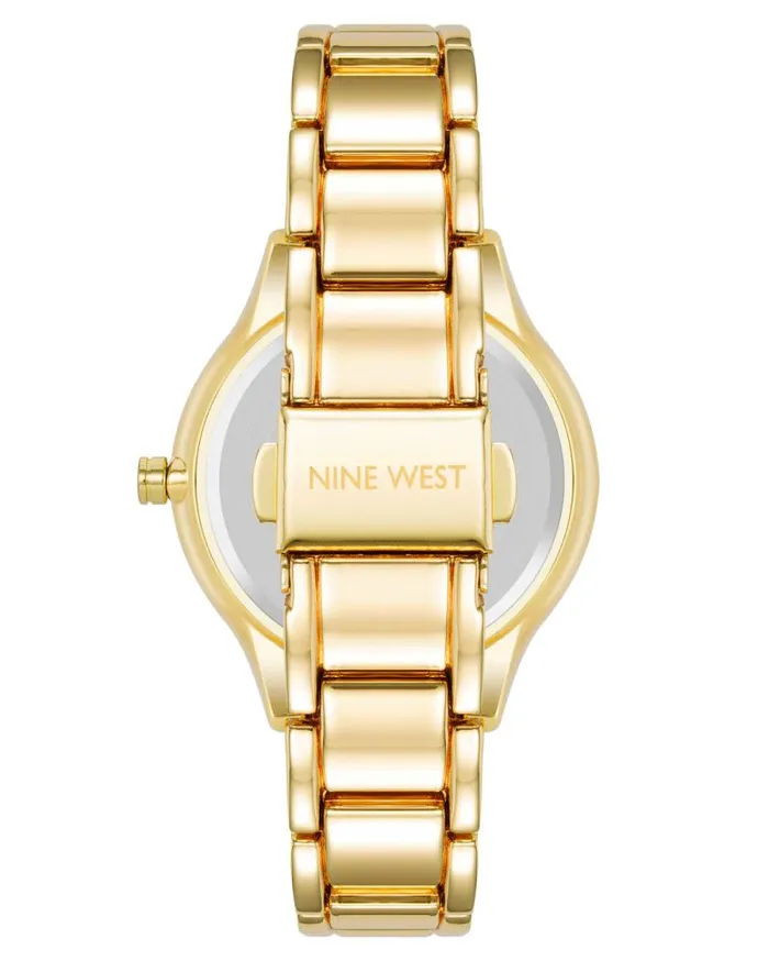 Color Pop Dial Watch Greengold Women Nine West Straps Color Pop Dial Watch Greengold Women Nine West Straps