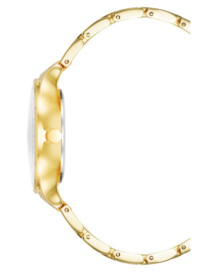 Color Pop Dial Watch Greengold Women Nine West Straps Color Pop Dial Watch Greengold Women Nine West Straps