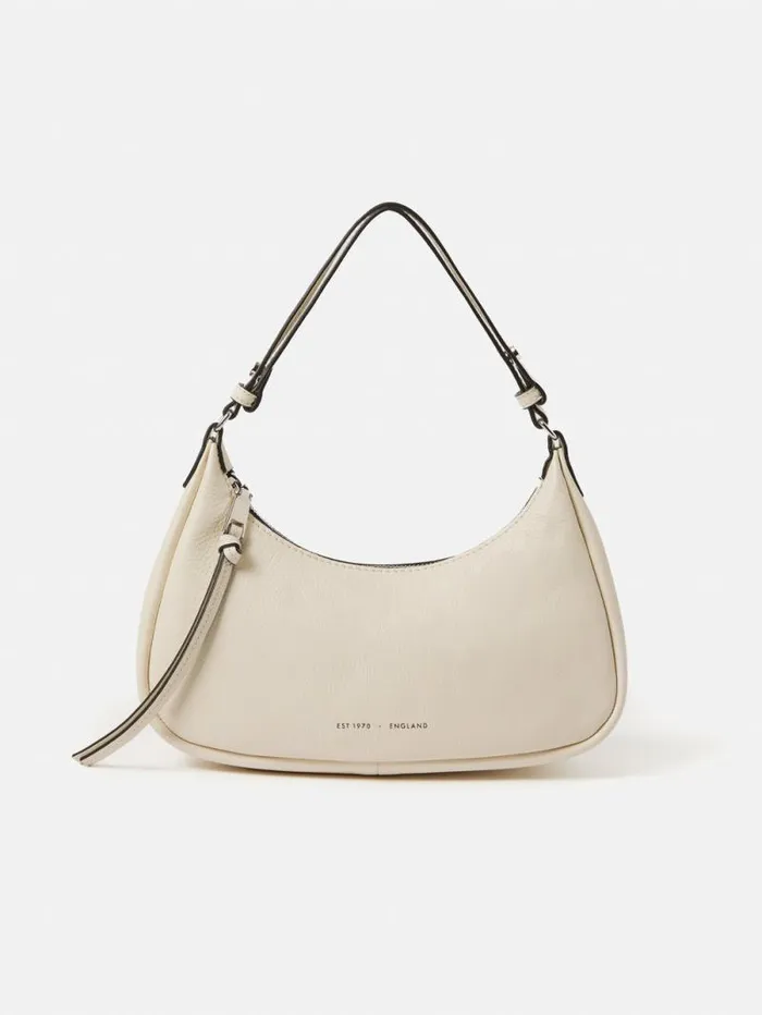 Crescent Bag Small Off White Women Jigsaw Leather