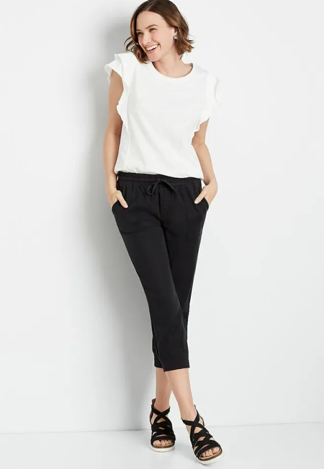 Cropped Jogger Pant Women Maurices Bottoms