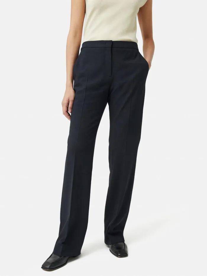 Crosshatch Mason Trouser Navy Women Jigsaw Trousers