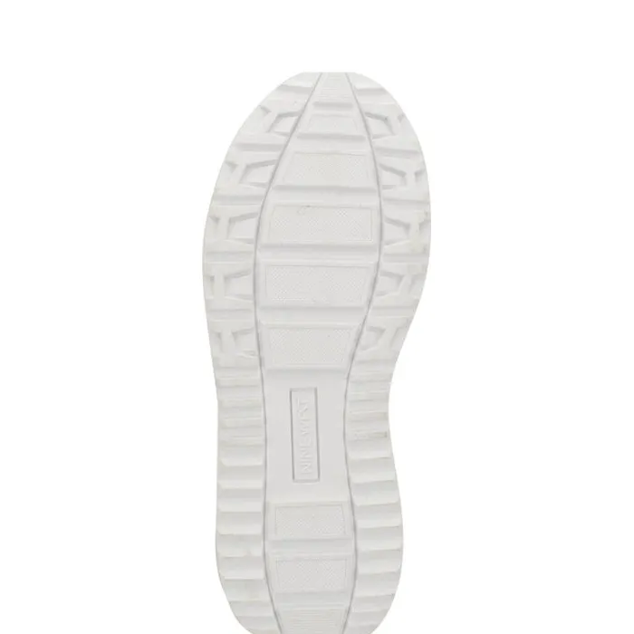Cuddly Laceup Sneakers Dark Natural Women Nine West Flats