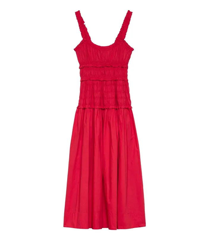 DEN Dresses Women Marianne Dress Scarlet DEN Dresses Women Marianne Dress Scarlet