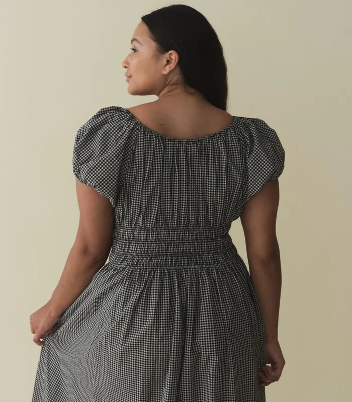 DEN Dresses Women Quinn Dress La Maddalena Gingham