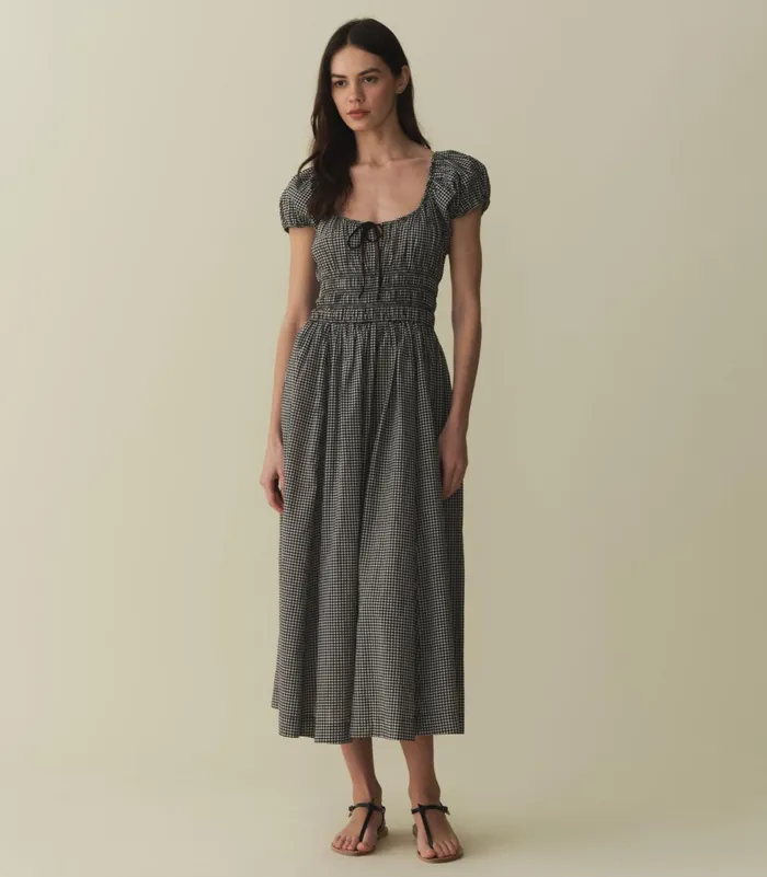 DEN Dresses Women Quinn Dress La Maddalena Gingham