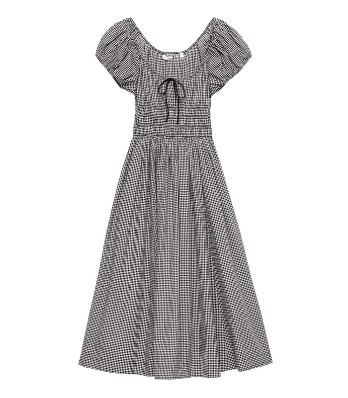 DEN Dresses Women Quinn Dress La Maddalena Gingham