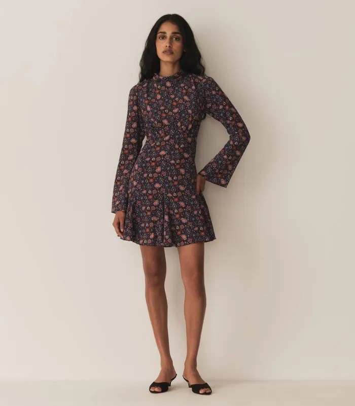 DEN Dresses Women Selena Dress Midnight Riviera Medallion