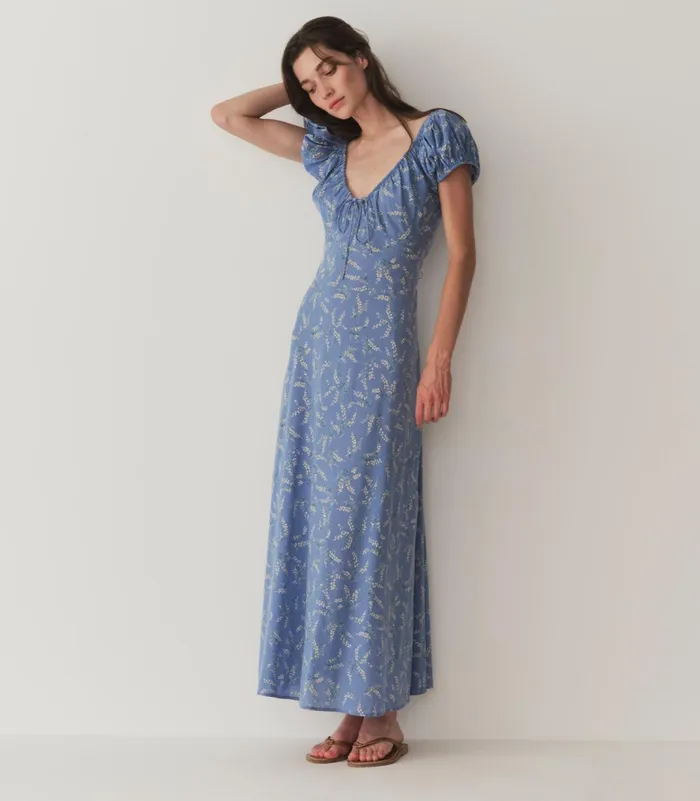 DEN Dresses Women Sofia Dress Lapis Bluebell Ballad