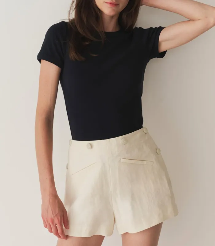 DEN Pants and Shorts Women Bernice Short Magnolia DEN Pants and Shorts Women Bernice Short Magnolia
