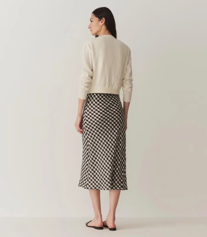 DEN Skirts Women Elowen Skirt Marilyn Gingham