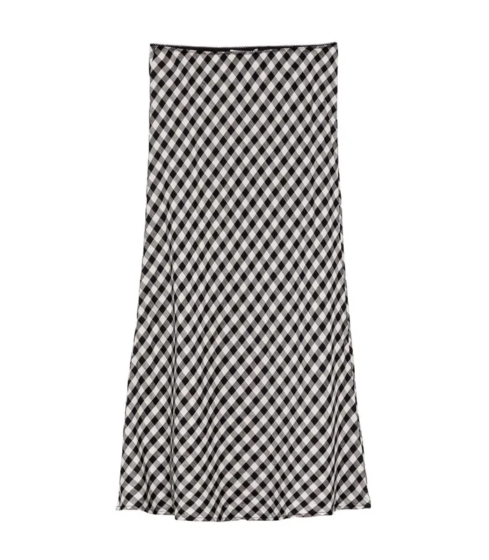 DEN Skirts Women Elowen Skirt Marilyn Gingham