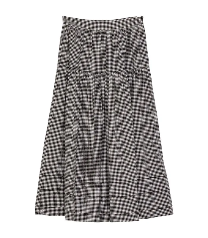 DEN Skirts Women Sebastiane Skirt La Maddalena Gingham DEN Skirts Women Sebastiane Skirt La Maddalena Gingham