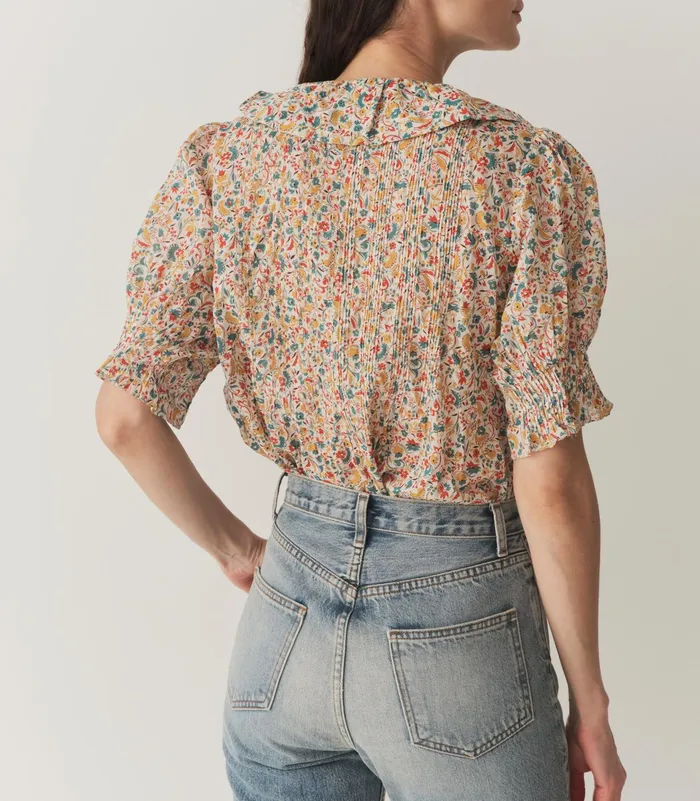 DEN Tops Women Henri Top Wild Clover Floral
