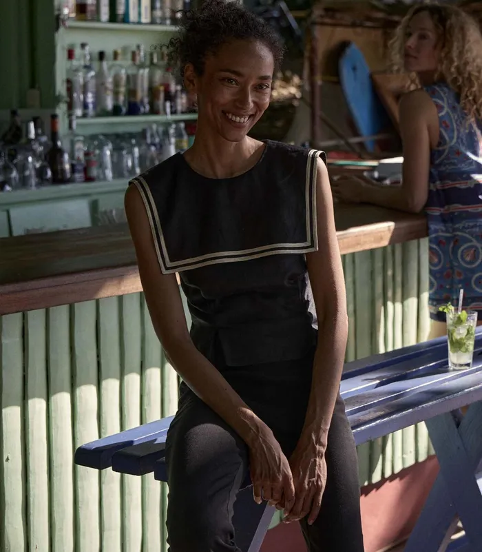 DEN Tops Women Margie Top Black