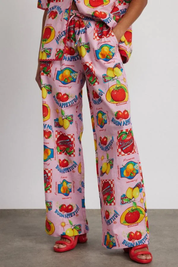 Damson Madder Coords Women Chlo Trouser 8211 Fruit Labels