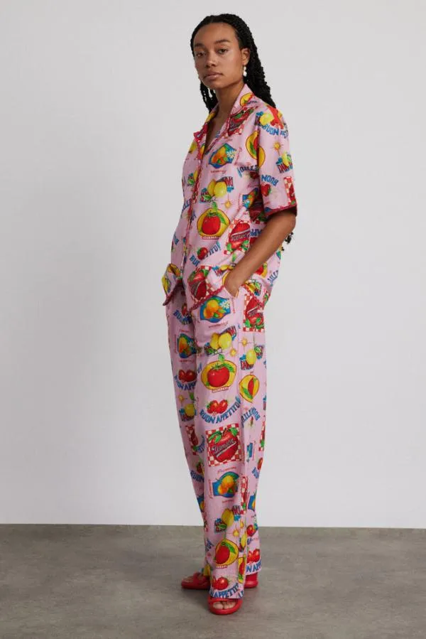 Damson Madder Coords Women Chlo Trouser 8211 Fruit Labels