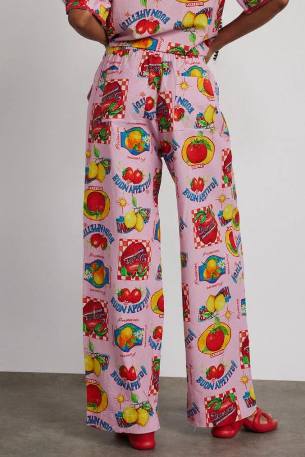 Damson Madder Coords Women Chlo Trouser 8211 Fruit Labels