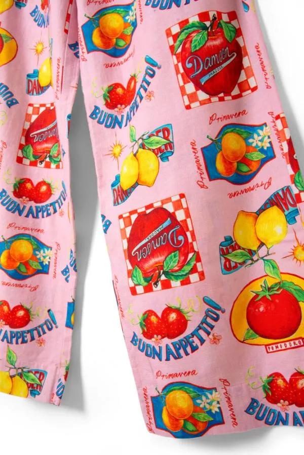 Damson Madder Coords Women Chlo Trouser 8211 Fruit Labels