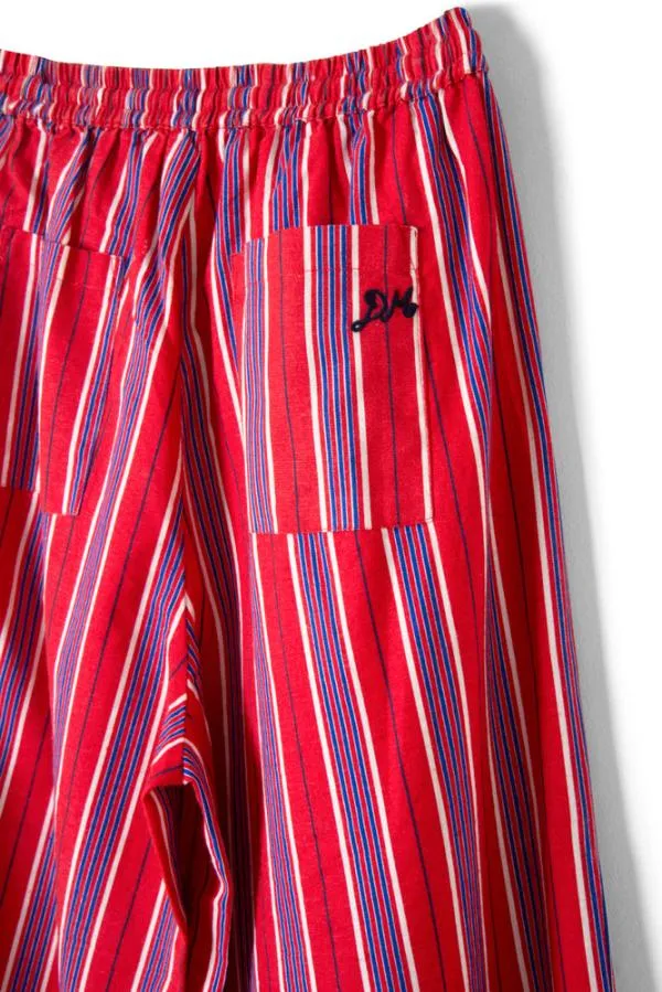 Damson Madder Coords Women Chlo Trousers 8211 Red Stripe