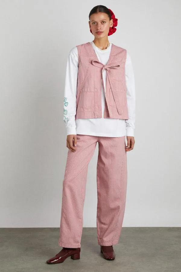 Damson Madder Coords Women Dion Jean 8211 Pink Stripe