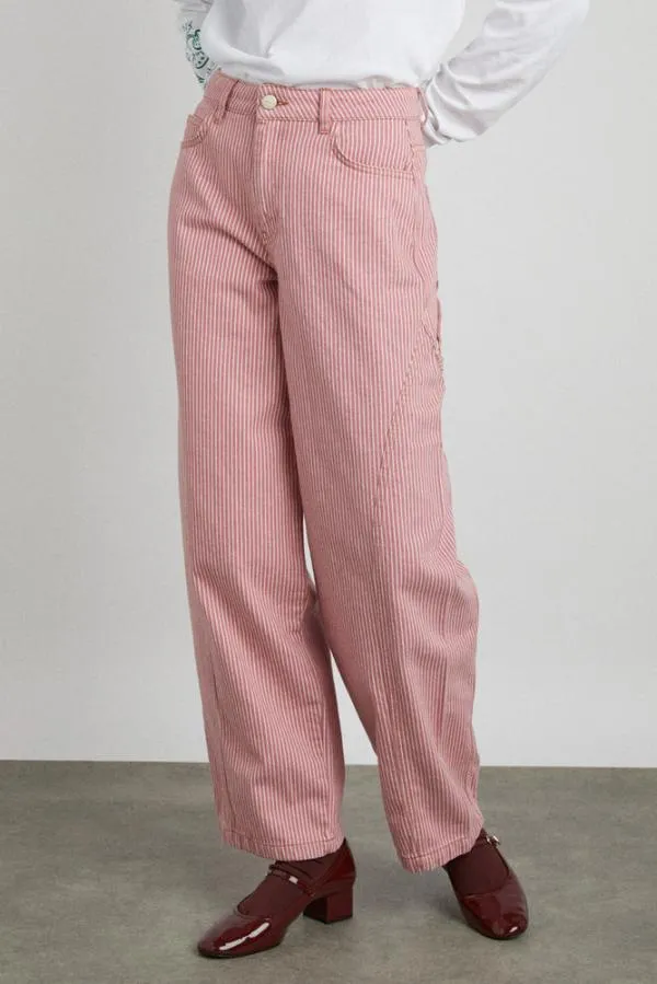 Damson Madder Coords Women Dion Jean 8211 Pink Stripe