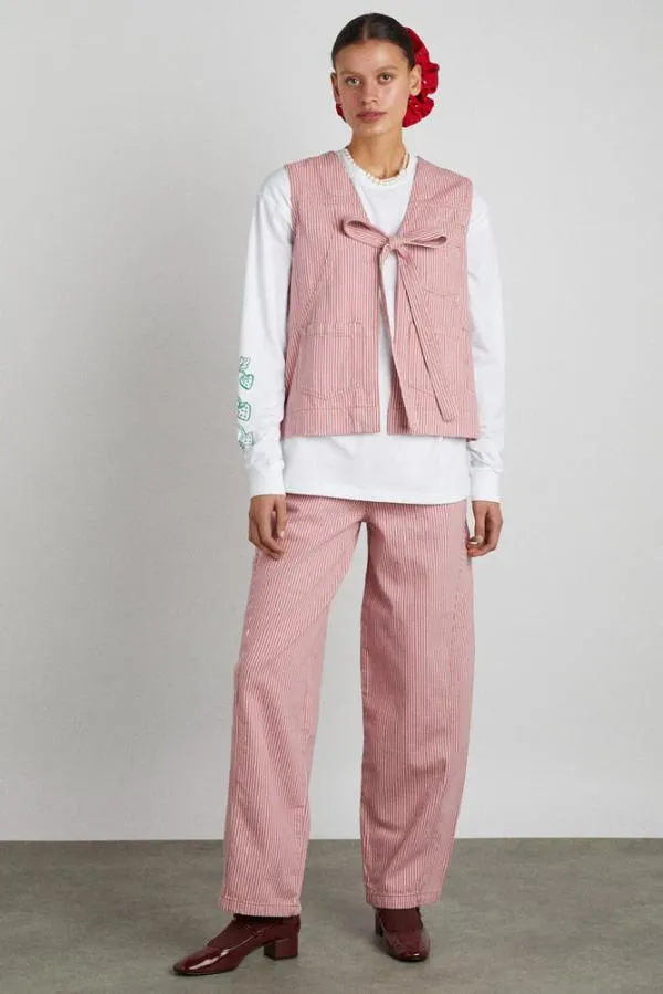 Damson Madder Coords Women Dion Jean 8211 Pink Stripe