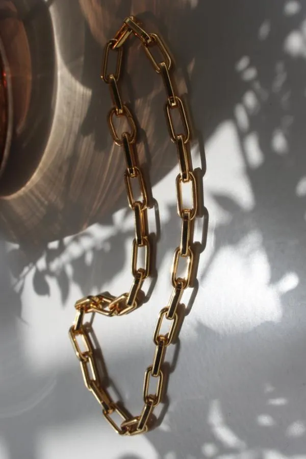 Damson Madder Jewellery Accessories Mega Gold Chain Necklace