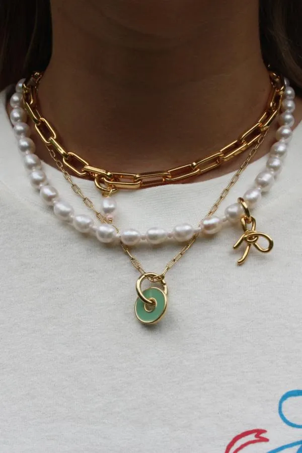 Damson Madder Jewellery Accessories Mega Gold Chain Necklace