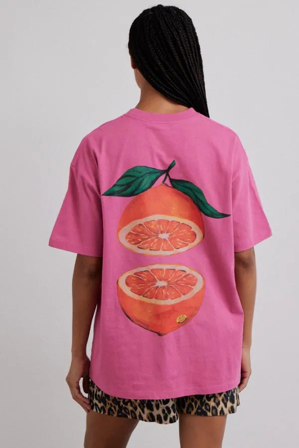 Damson Madder Tops Women Grapefruit Tee
