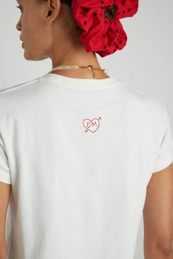 Damson Madder Tops Women Valentine Shrunken Tee