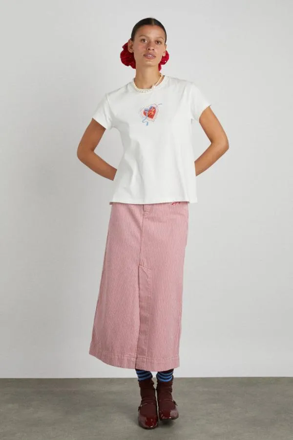 Damson Madder Tops Women Valentine Shrunken Tee