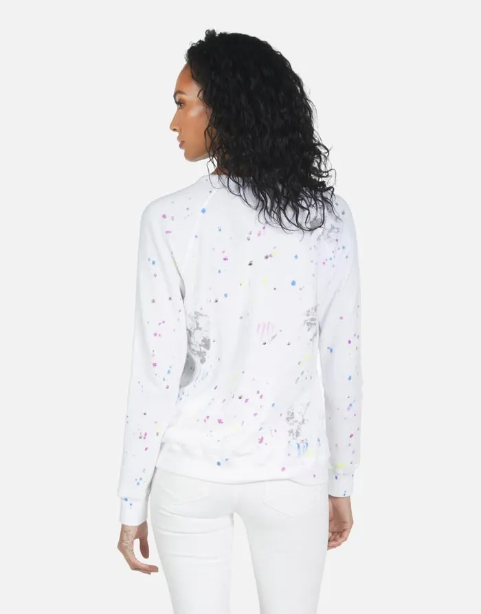 Darby Peace Teddy Punk Stain Women Lauren Moshi Long Sleeve